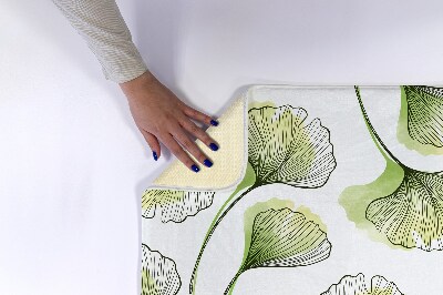 Tapis de bain Feuilles de ginkgo