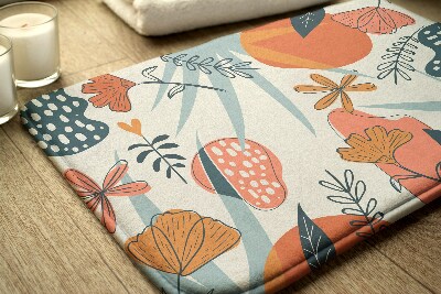 Tapis de salle de bain Fleurs florales