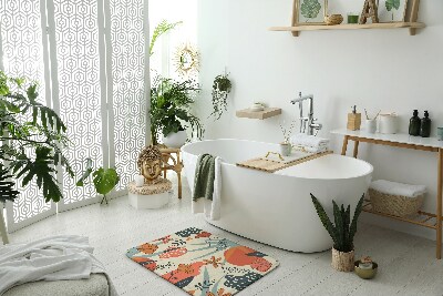 Tapis de salle de bain Fleurs florales