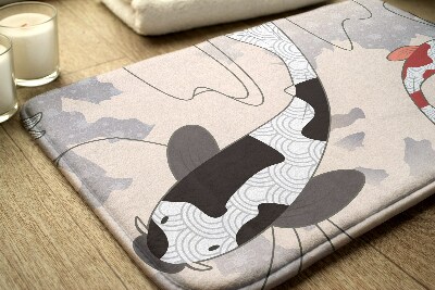 Tapis bain Carpes koï
