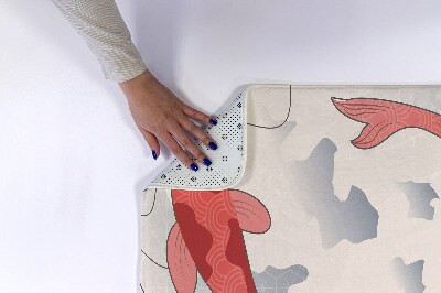 Tapis de bain Poisson carpe