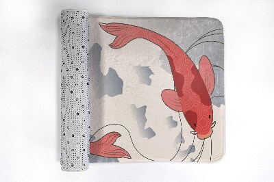 Tapis de bain Poisson carpe
