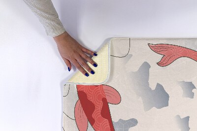 Tapis de bain Poisson carpe