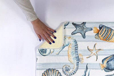 Tapis de salle de bain Animaux marins