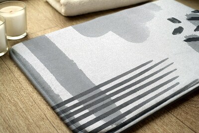 Tapis de bain Abstraction géométrique