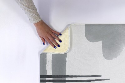 Tapis de bain Abstraction géométrique