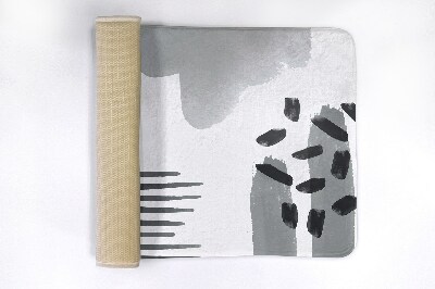 Tapis de bain Abstraction géométrique