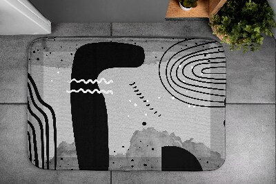 Tapis de salle de bain Motifs géométriques