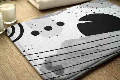 Tapis bain Motifs géométriques
