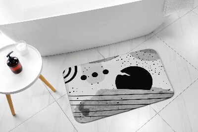 Tapis bain Motifs géométriques