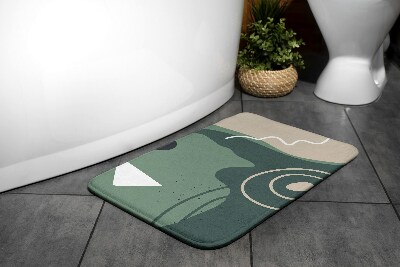 Tapis de bain Motif géométrique