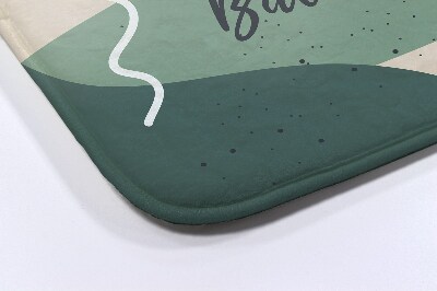 Tapis de salle de bain Motif géométrique