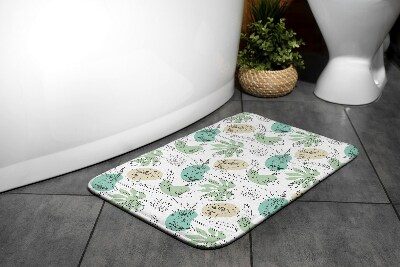 Tapis bain Plantes