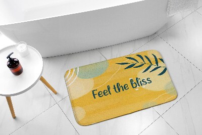 Tapis de bain Abstraction géométrique