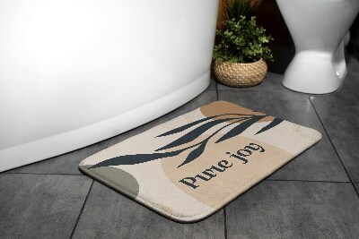 Tapis de salle de bain Feuille de plante