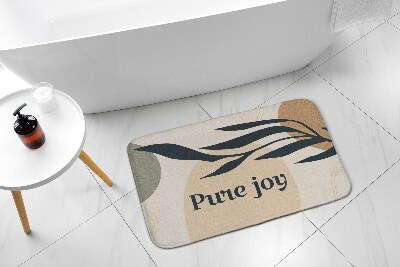 Tapis de salle de bain Feuille de plante