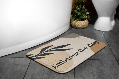 Tapis bain Feuille de plante