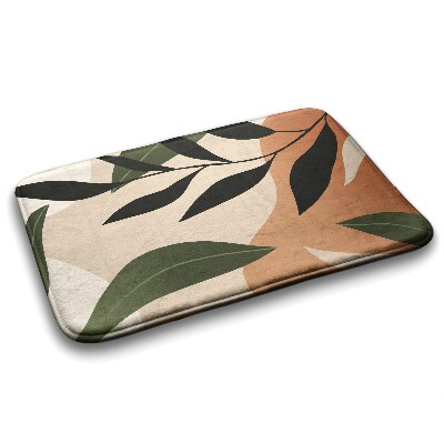 Tapis bain Abstraction tropicale
