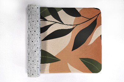 Tapis bain Abstraction tropicale