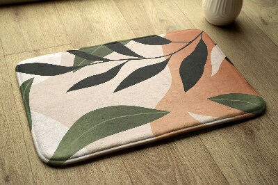 Tapis bain Abstraction tropicale