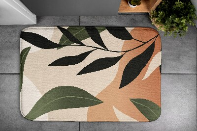 Tapis bain Abstraction tropicale