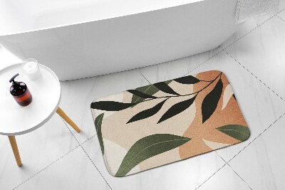 Tapis bain Abstraction tropicale
