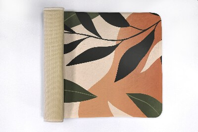 Tapis bain Abstraction tropicale