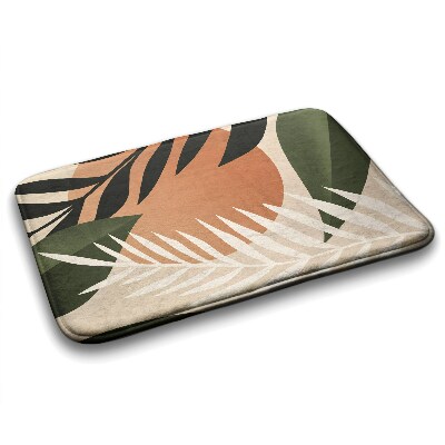 Tapis de bain Abstraction tropicale