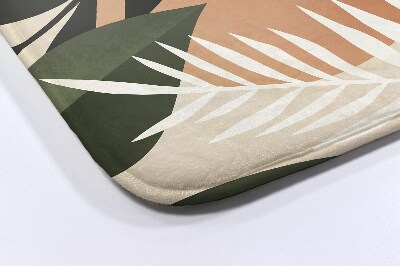 Tapis de bain Abstraction tropicale
