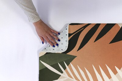 Tapis de bain Abstraction tropicale