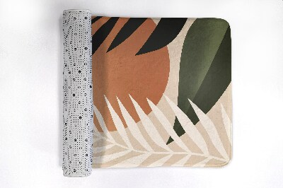Tapis de bain Abstraction tropicale