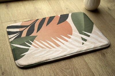 Tapis de bain Abstraction tropicale