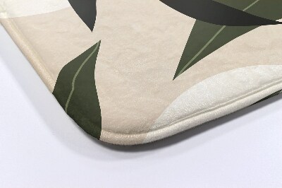 Tapis salle de bain Abstraction tropicale