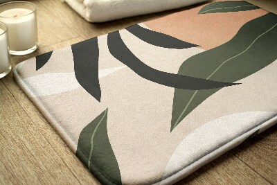 Tapis salle de bain Abstraction tropicale