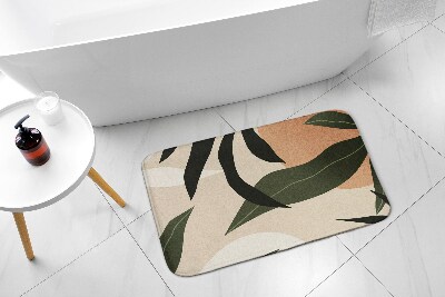 Tapis salle de bain Abstraction tropicale
