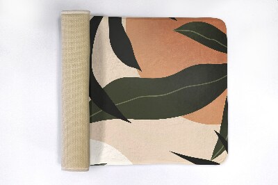 Tapis salle de bain Abstraction tropicale
