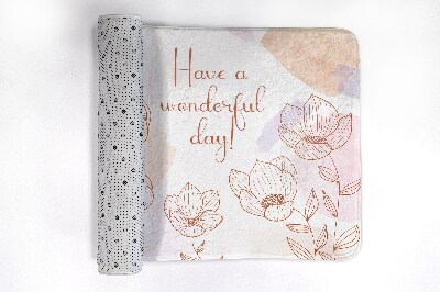 Tapis de salle de bain Fleurs floral