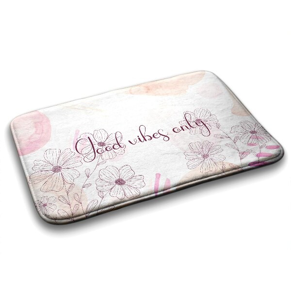 Tapis de bain Fleurs plantes