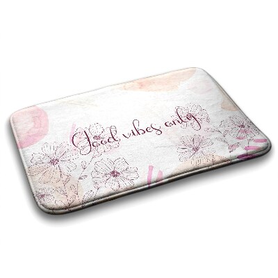 Tapis de bain Fleurs plantes