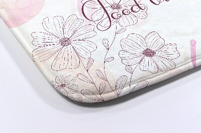 Tapis de bain Fleurs plantes