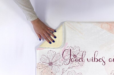 Tapis de bain Fleurs plantes