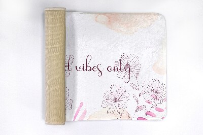 Tapis de bain Fleurs plantes