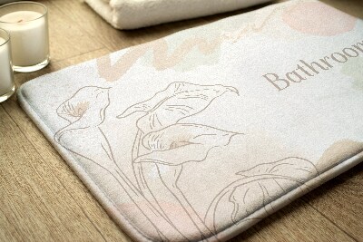 Tapis de salle de bain Abstraction géométrique