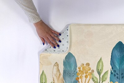 Tapis de salle de bain Plumes d'oiseaux