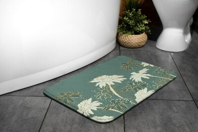Tapis de bain Plantes fleurs