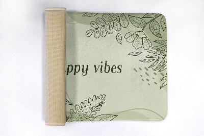 Tapis salle de bain Motif floral