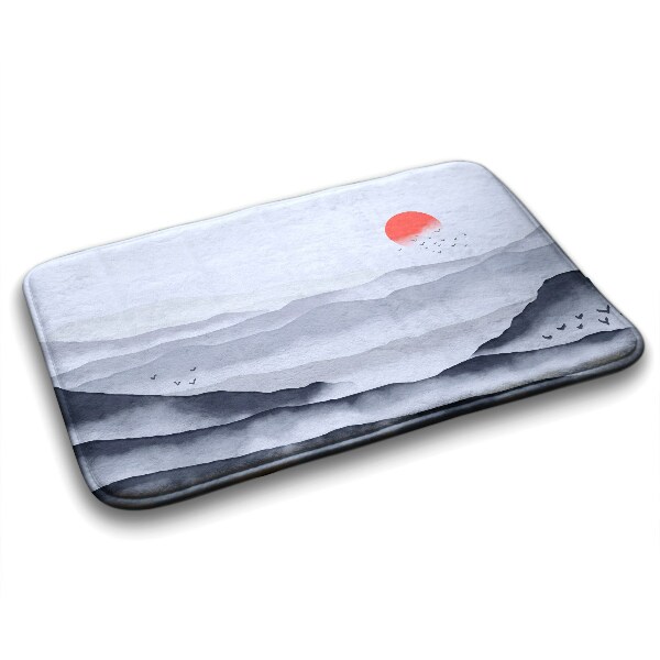 Tapis de salle de bain Lever du soleil