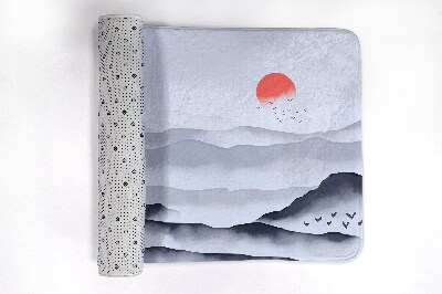 Tapis de salle de bain Lever du soleil