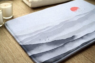 Tapis de salle de bain Lever du soleil