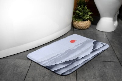 Tapis de salle de bain Lever du soleil